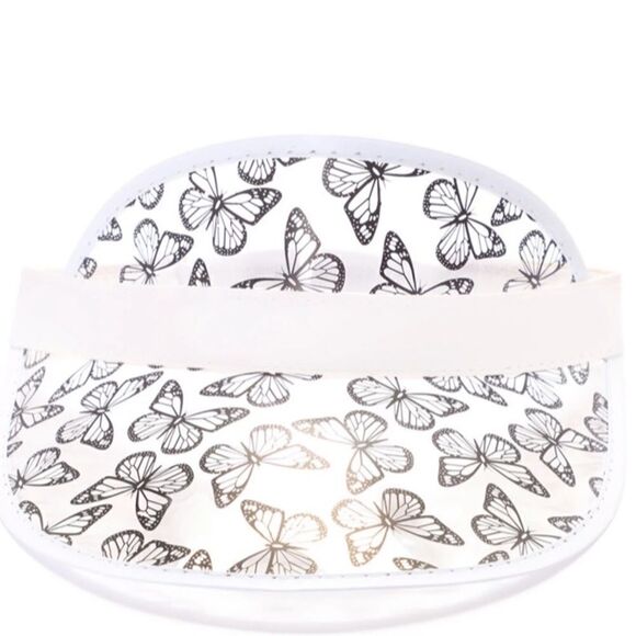 Clear Butterfly Visor  - Picture 2 of 5